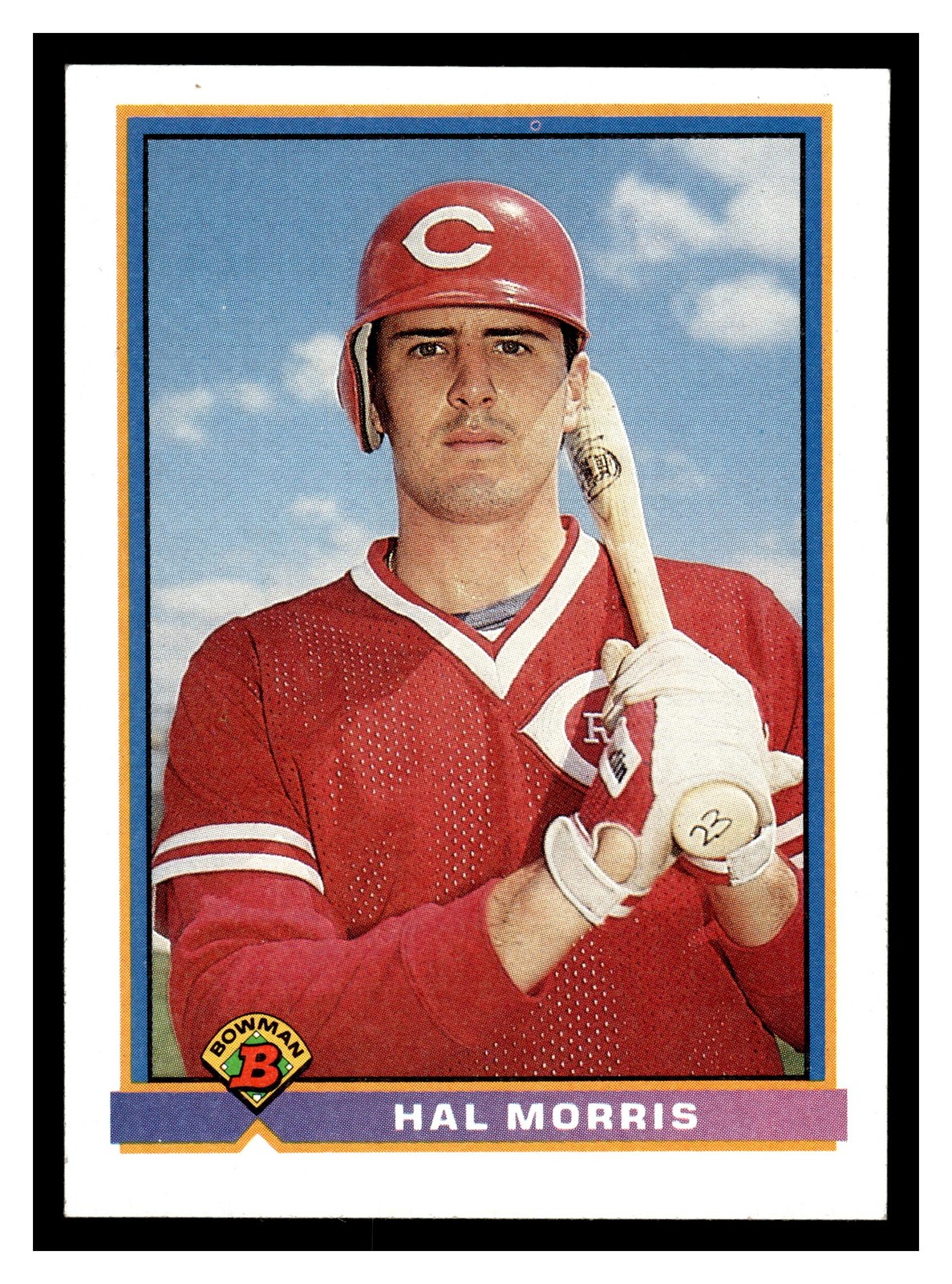 Hal Morris #691 1991 Bowman Cincinnati Reds