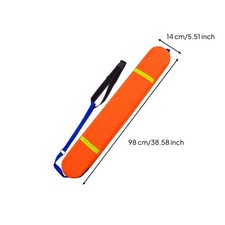 Easy to Carry Rounded Rectangular Foldable Rescue Buoy Foam Rescue Buoy