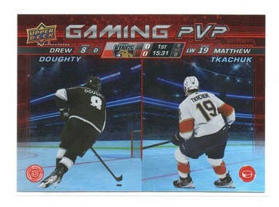 2024-25 Upper Deck Series 1 - Gaming Pvp Drew Doughty, Matthew Tkachuk #GPVP-2