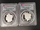 2023-S Proof $1 Morgan & Peace Dollar Silver Set PCGS PR 70 DCAM First Strike