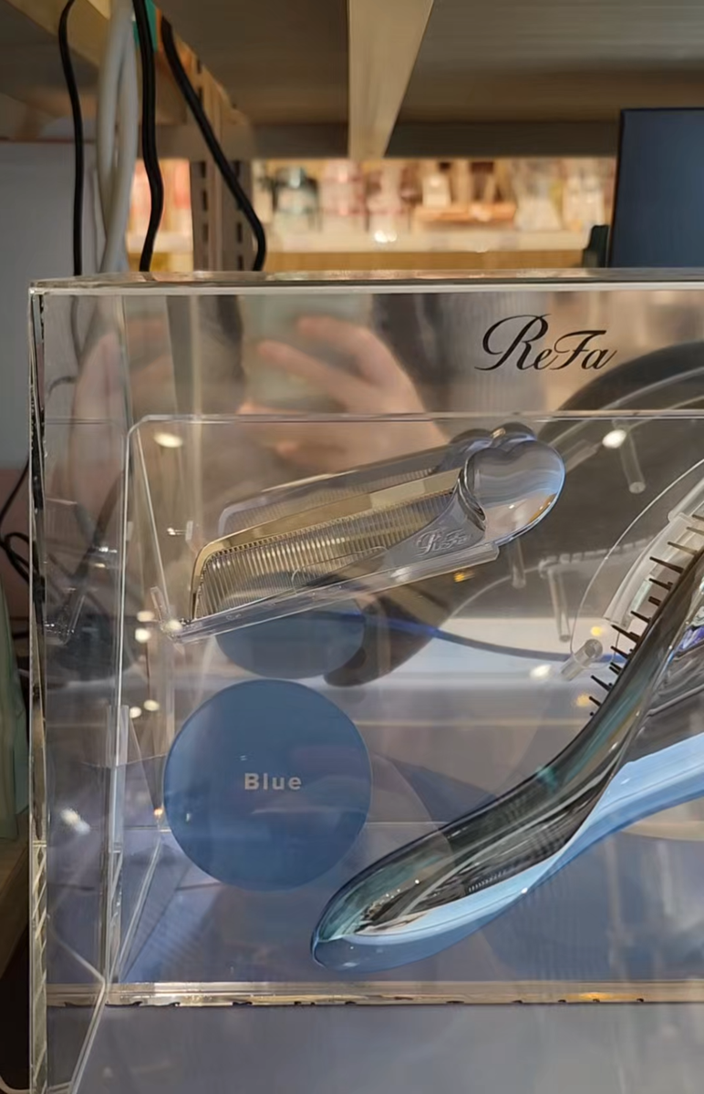 ReFa Aira Heart Comb & AILE Brush Set Limited Blue Scalp Massage