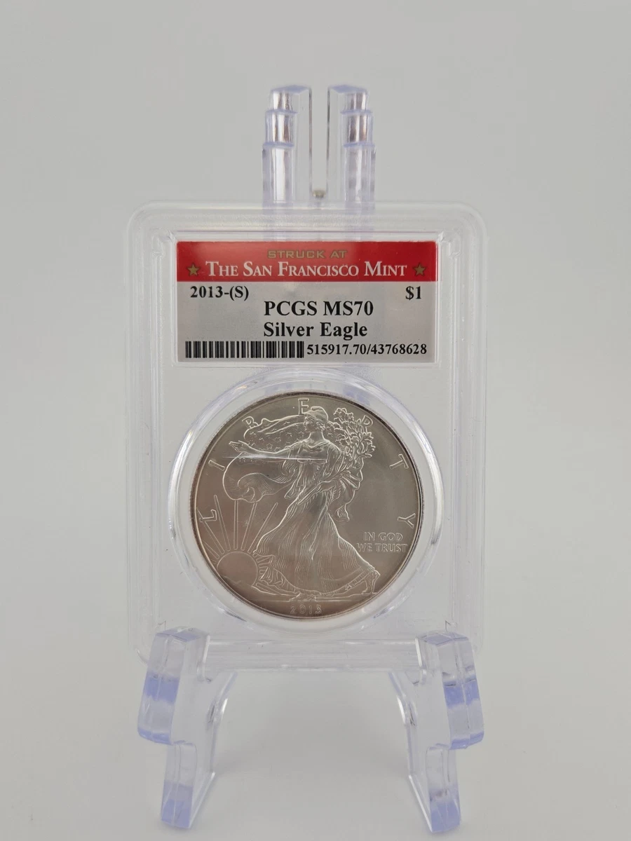2013年 アメリカンイーグル PCGS MS70 　28258586 2013年 アメリカンイーグル PCGS MS70 28258586 2013 American Silver