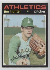 1971 Topps Catfish Hunter Jim Hunter #45 HOF 1sw9