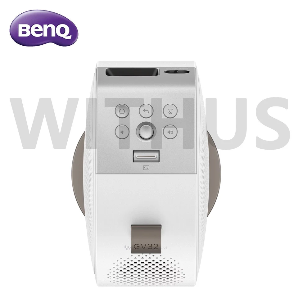 BenQ GV32 Mini Beam Projector 500lm 1080p 1920x1080 Smart Ceiling Projector - Image 3 of 4