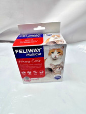 FELIWAY MultiCat 30 Day Cat Calming Plug In Diffuser  refill -Exp 3/27 New