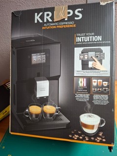 Krups EA8738 Intuition Preference 1450 W Macchina da Caffè Automatica Nero