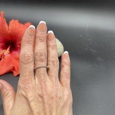 Stunning Unique Handmade 925 Sterling Silver Stackable Band Ring B103