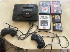 Vintage Sega Genesis Model 1 Console 16-Bit HD Graphics Retro Gaming + Games