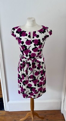 MILLY of New York Designer Blumenkleid   UK Größe 8/US 4