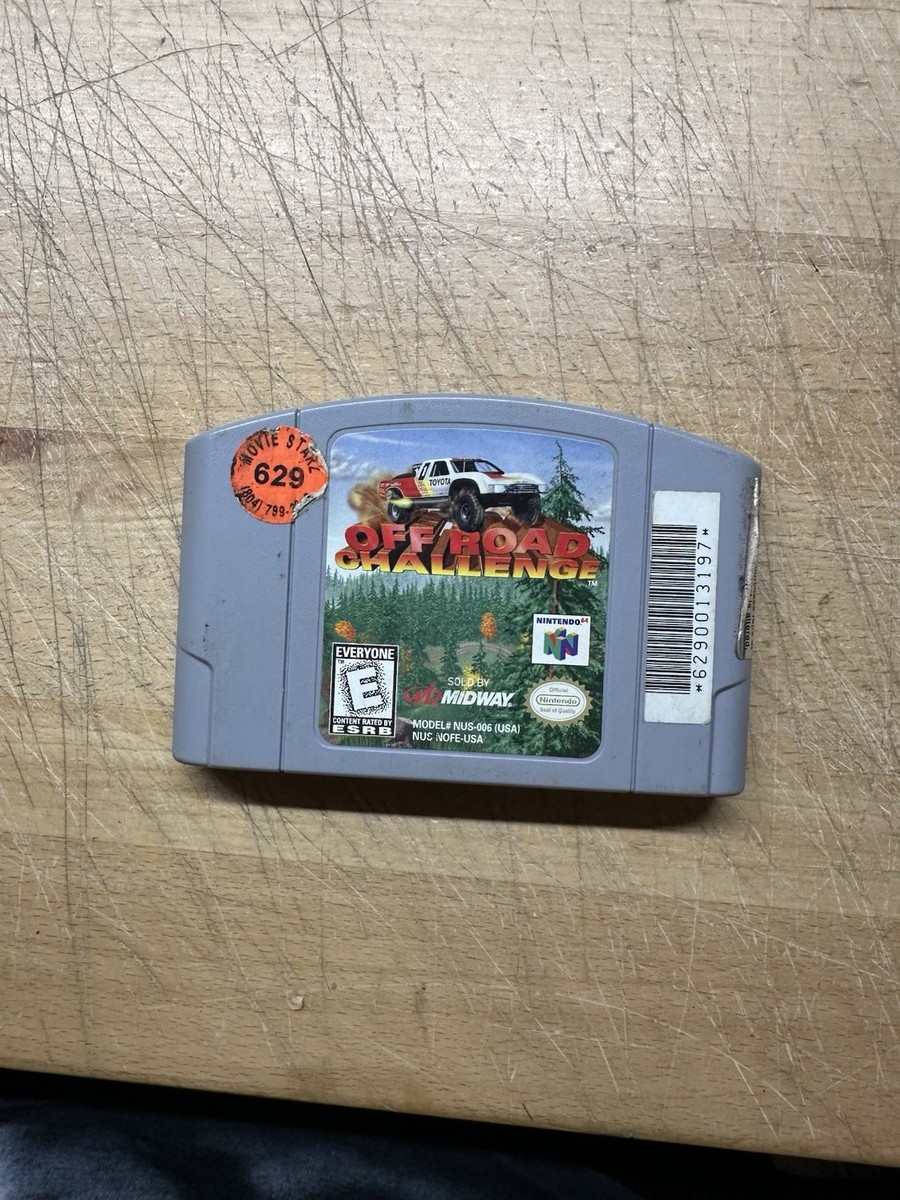 Nintendo 64 off Road Challenge N64 . No Manual. for sale online | eBay