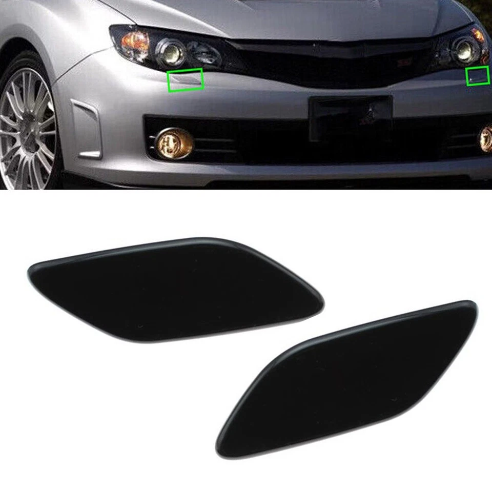 Front Headlamp Washer Spray Nozzle Cover Cap For Impreza For WRX STI 08 11 - Image 3 of 4