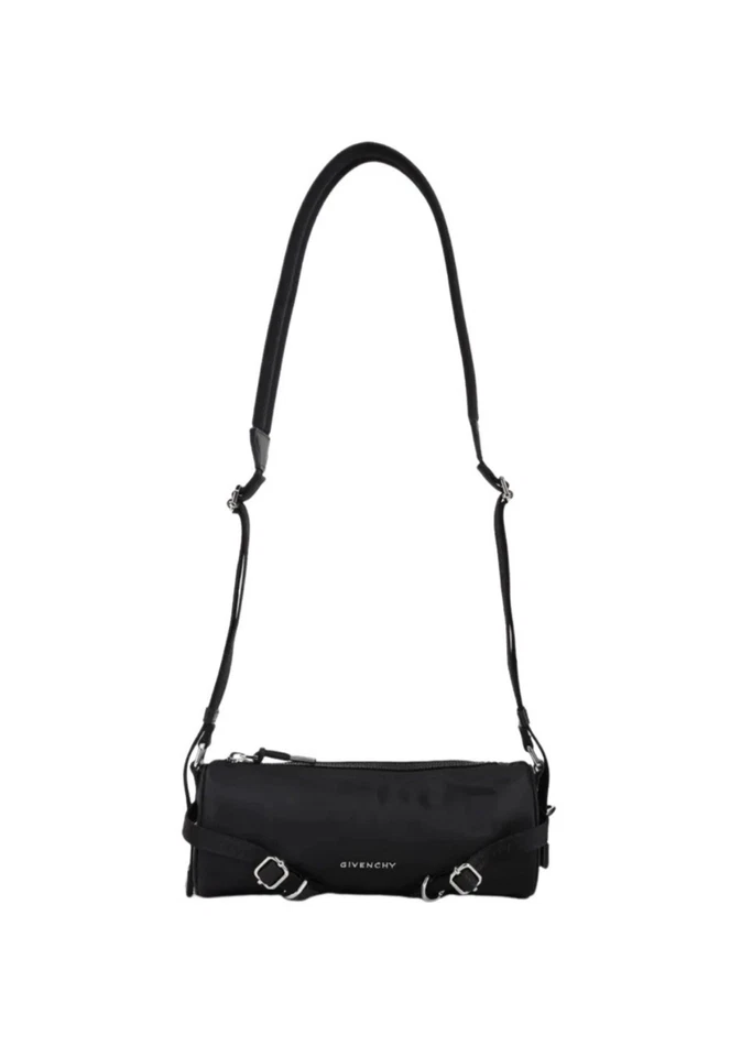 GIVENCHY Voyou Black Nylon Crossbody Bag $1100 MSRP - Image 2 of 4