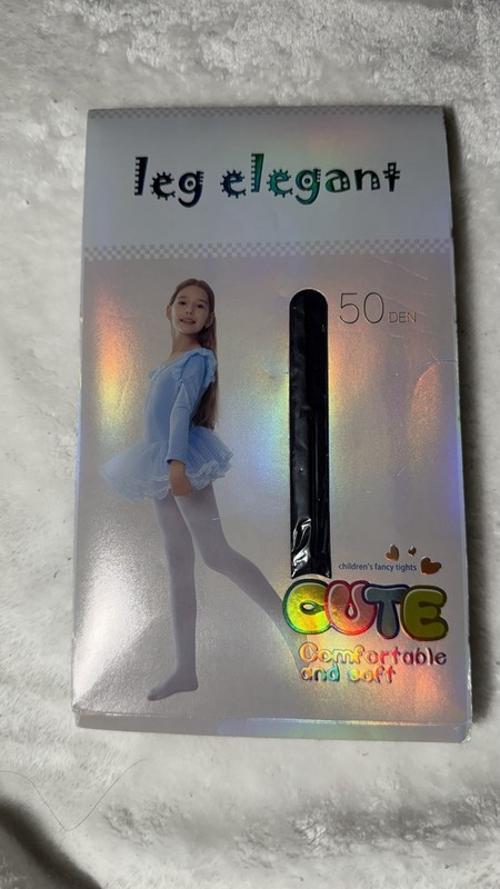 Girls Ballet Dance Tights 50D Navy Size8-10y