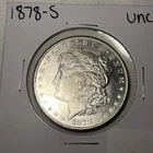 1879 S Morgan Silver Dollar $1 Brilliant Uncirculated BU 90% Silver