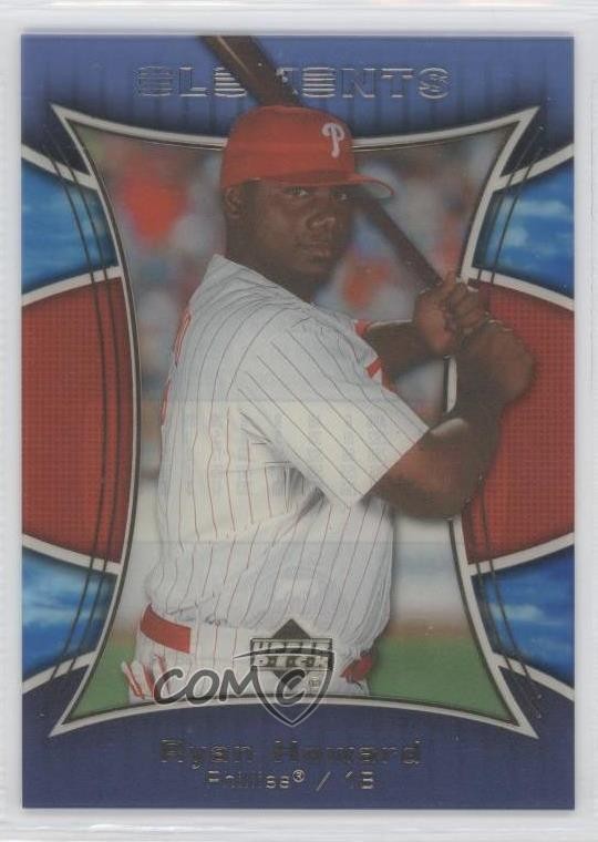 2007 Upper Deck Elements Ryan Howard #115 0a3