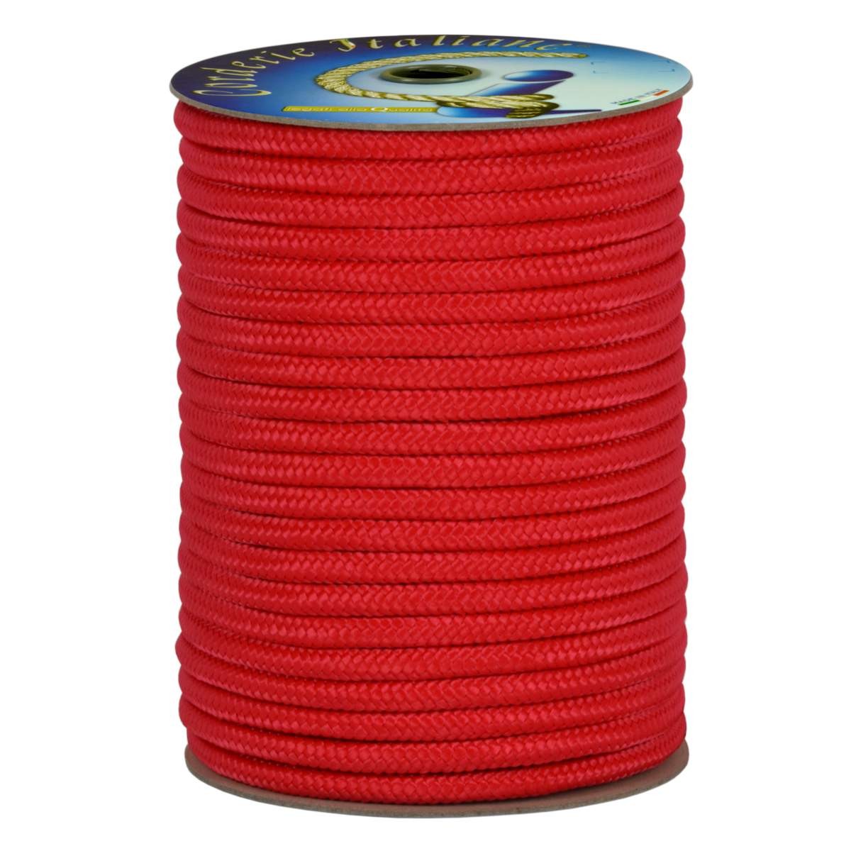 Corda Rossa Polipropilene 4mm x 100mt | Alta Tenacità per Nautica