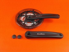 Retro Vintage Fahrrad Kurbelgarnitur sunrace 3 fach 4 Kant 22 32 42 Z NOS #13