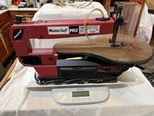 Mastercraft Pro 16" Variable Speed Scroll Saw New In Box With Replacement Blades