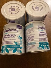 4X Pepticate Hypoallergenic Infant Powder 13.2 oz Can EXP 3/25/26 New