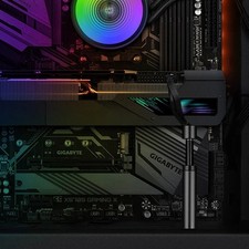 GPUHOLD Graphics Card Support Stand Aluminum Vertical Telescopic GPU Bracket