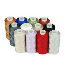 12 Multi Colors All Purposes Cotton Quilting Thread 50s/3 550 Yards Each Set