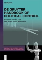 De Gruyter Handbook Of Political Control Jennifer Earl
