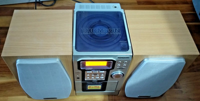Thomson  Compact Disc Micro System AM1280, Amp, Tape, Tuner, CD , LP Boxen (EBT)