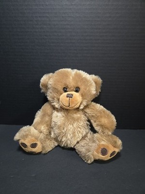 Hit Wear Teddy Bear Brown Plush Stuffed Animal Gift Toy 8  Sitting *View Picture