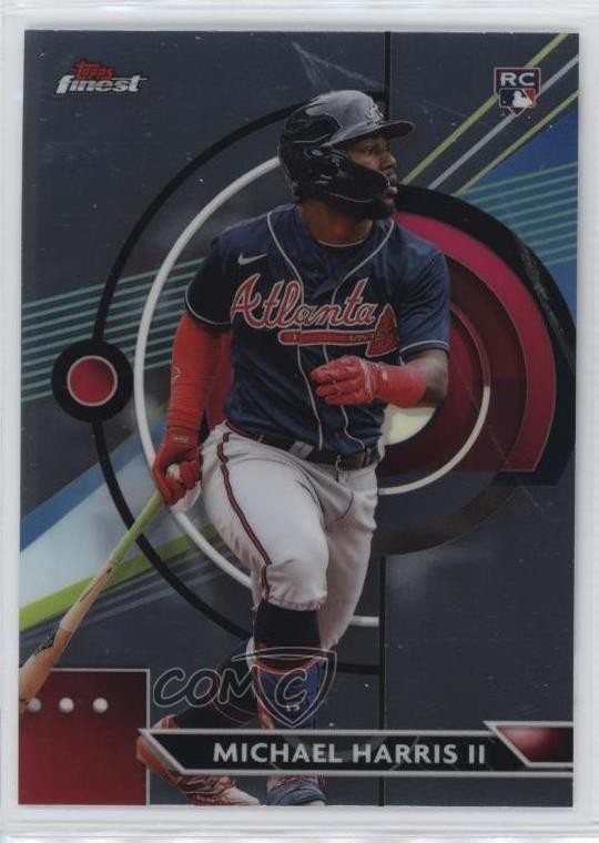 2023 Topps Finest Michael Harris II #34 Rookie RC h6c