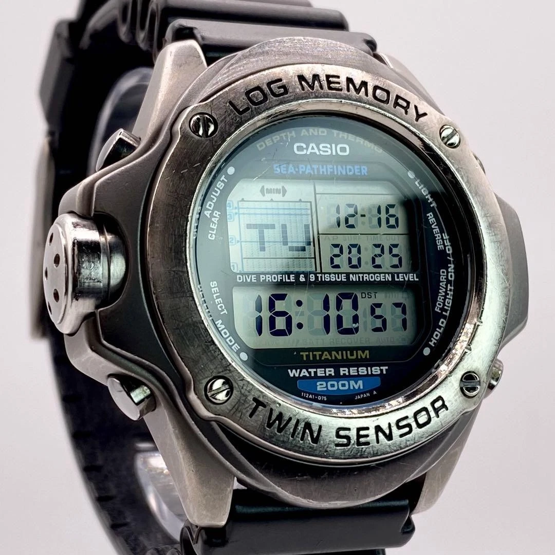 【Lei希少/美品】CASIO SEA-PATHFINDER SPF-10 Casio Sea Pathfinder Wristwatches for sale | eBay