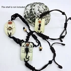 Scorpion Spider Ant Glow Bracelet in Resin Specimen Ornament Collection 3 pcs