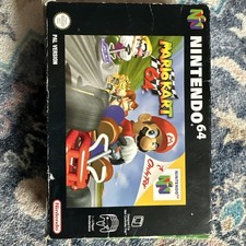 Nintendo 64 Mario Cart 64 Boxed Game With Instructions