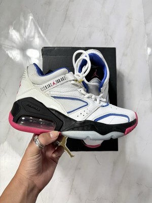 Nike Air Jordan Point Lane White Größe Uk 5 Rush Pink Medium Blue Neu mit Karton  UVP 90£