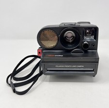 Polaroid Sonar One Step Pronto Land Camera Untested AS IS W/ Kick Stand 2352
