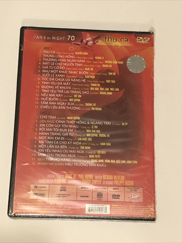 Paris by Night 70: DVD thu ca 2003 THUY NGA New And Sealed - Picture 2 of 12