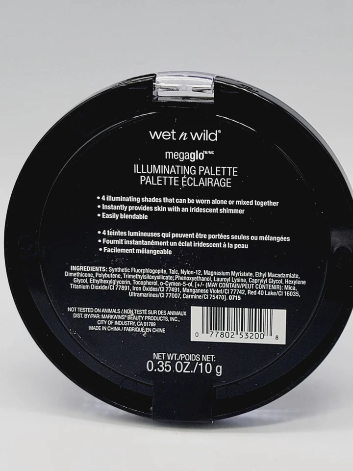 Wet n Wild MegaGlo Illuminating Palette, Catwalk Pink 320, 0.35 oz - Image 2 of 2