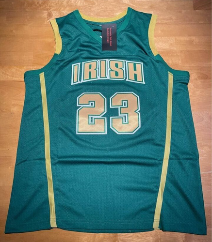 St Vincent Mary IRISH High School 2003 Basketball Lebron James Jersey Large