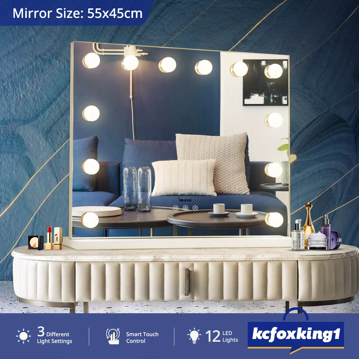 Maxkon cheap hollywood mirror