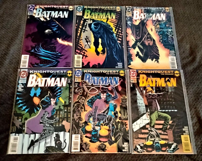 BATMAN #503-508 NM  unread lot/run 1994 DC Comics - Knightquest  Kelly Jones cov