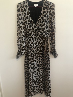 witchery leopard dress