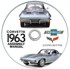 Chevrolet Corvette C2 (1962-1967) Manuel D'Assemblage Sur CD