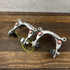 Vintage Viscount Center Pull Brake Caliper Set 70s 80s Aerospace Race Bike Red