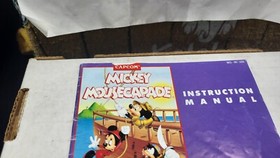 MICKEY MOUSECAPADE NINTENDO ORIGINAL NES VIDEO GAME INSTRUCTION MANUAL BOOK ONLY