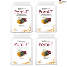 Pomi-T Polyphenol Food Supplement 240 total  Capsules Exp:- 11/2027 (Pack of 4)