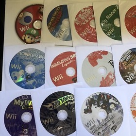 SAME DAY SHIPPING🚚💨 Nintendo Wii System Console 2 Controllers GAMES BUNDLE