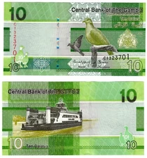2023 Gambia  Banknote P38 10 Dalasis UNC new date / sign