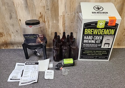 BrewDemon Brew Demon Hard Cider Brewing Kit Plus Reusable 3 Gal. New | eBay