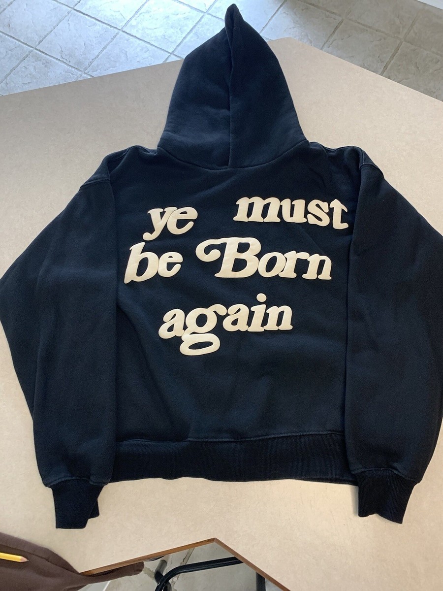 Ye Must Be Born Again Hoodie Size S | eBay