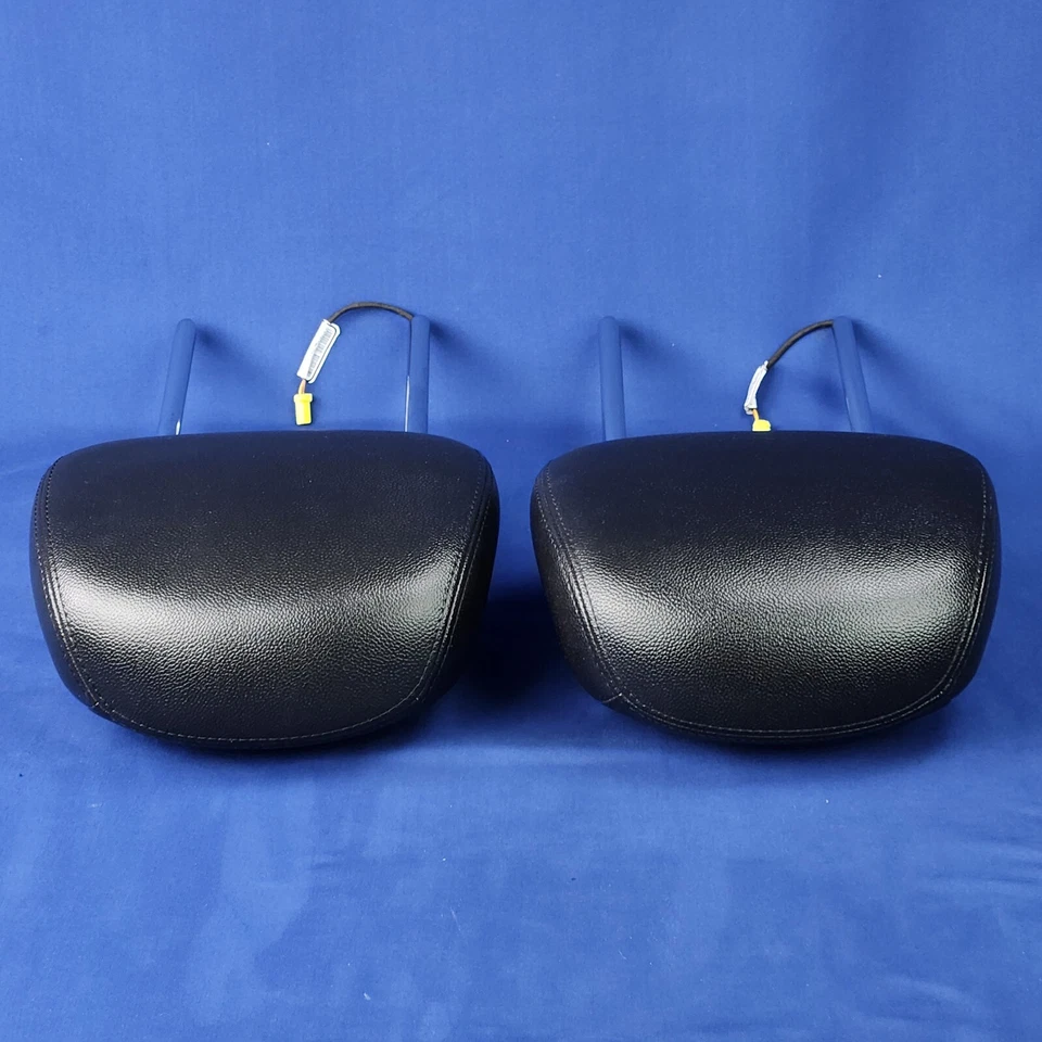 🏅 11-18 DODGE CARAVAN CHRYSLER TOWN COUNTRY REPOSACABEZAS ACTIVO DELANTERO CUERO NEGRO Foto 2 de 4