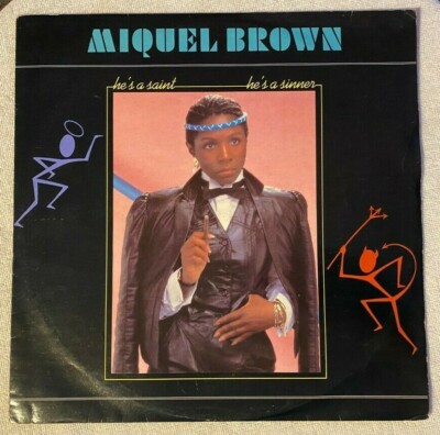 Miquel Brown 12'' Single ''He's A Saint, He's A Sinner'' 1984 UK Press In Ex-Cond